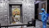 Maha religious places reopen, devotees offer prayers