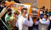 PIX: Tarun Gogoi sets on his final journey