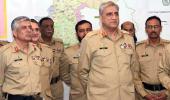 A big reshuffle of Pakistan's generals