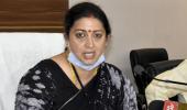 Smriti terms Rahul's Hathras visit as political move