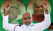 'Installed his wife on chair': Nitish attacks Lalu