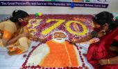 BJP makes grand plans to mark Modi's 71st birthday