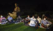 With pillows, MPs up for night-long protest in Parl