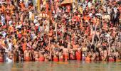 PIX: What Covid? Thousands gather at Kumbh mela