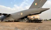 IAF airlifts 4 cryogenic oxygen tanks from Singapore