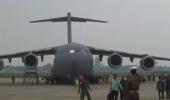 IAF plane with 168 on board lands at Hindon air base