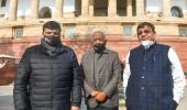 AAP MPs marshalled out of RS over unruly behaviour