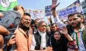 Cong holds nationwide protests over rising fuel prices