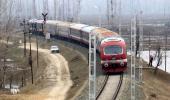 Train services resume in Kashmir after 11 months