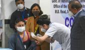 PIX: India takes 1st step to end COVID with vaccine