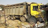 Guj: 14 labourers, baby girl crushed to death by truck