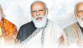 Modi, the Winter Fashionista