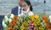 Riled by Jai Shri Ram slogans Mamata refuses to speak