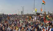 More farmers pour into protest site at Ghazipur border