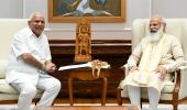 Yediyurappa meets Modi amid leadership change rumours