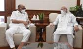 Pawar meets Modi; party says will never go with BJP