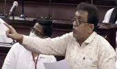 RS suspends TMC MP who tore IT minister's papers