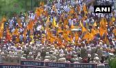 Sukhbir Badal detained amid protest outside Amarinder's house