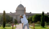 PIX: President, ministers lead the way on Yoga Day