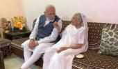 PM Modi's mother takes first dose of Covid vaccine