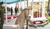 Day 2: Modi visits Bangabandhu's mausoleum, temples