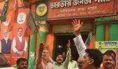 BJP sweeps Tripura civic polls, wins 329 of 334 seats