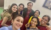 Tharoor's tweet on selfie with women MPs sparks row