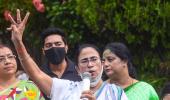 Governor Dhankar administers oath of office to Mamata