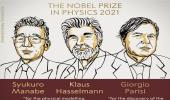 Manabe, Hasselmann, Parisi win 2021 Nobel for Physics