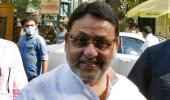 NCB let off BJP leader's kin after raid: Nawab Malik