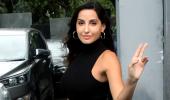 Actor Nora Fatehi appears before ED in PMLA case