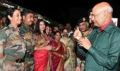 Prez breaks tradition to spend Dussehra with troops