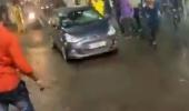 MP: Speeding car rams into Durga procession, 4 hurt