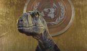 SEE: When dinosaur warns UN about human extinction