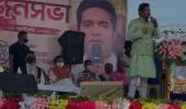 BJP's Rajib Banerjee returns to TMC at Tripura rally