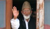 After Row, JK cops post video of Geelani's last rites