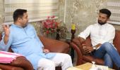 Buzz in Bihar politics as Chirag meets Tejashwi