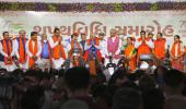 Gujarat: 24 new ministers take oath, team Rupani out