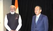 Modi, Suga vow to strengthen bilateral strategic ties