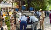 PIX: Security upped at Rohini court after shootout