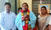 Dakshayani, Transwoman Panchayat Secy