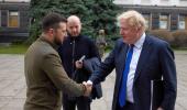 UK PM Johnson meets Ukrainian Prez Zelenskyy in Kyiv