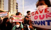 Children Take Part in Sri Lanka Protest