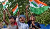 Tiranga Yatra in Jahangirpuri