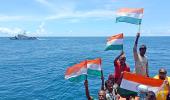 Coast Guard Preps For Har Ghar Tiranga