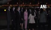 Nancy Pelosi lands in Taiwan, looks China in the eye