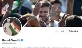 Cong leaders change DPs to Nehru holding tricolour