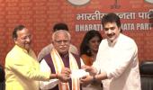 Bishnoi joins BJP, lauds Modi as India's best PM