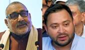 '1ft-long ponytail': Giriraj vs Tejashwi on job promise