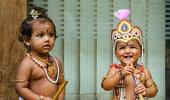 When Children Dressed As Lord Krishna